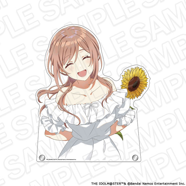 姫崎莉波 学マス 特大ダイカットアクリルボード sunflower ver. 学園アイドルマスター 特大ダイカットアクリルボード 姫崎莉波