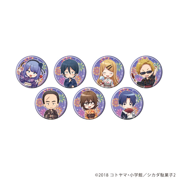 缶バッジ「TVアニメ『だがしかし2』」03/夏祭りver. グラフアート