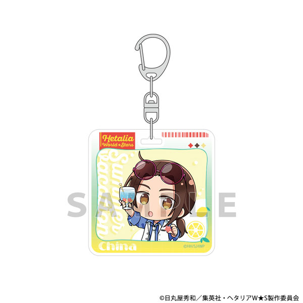 ヘタリア World☆Stars]アクリルキーホルダー(中国/サマーバケーション