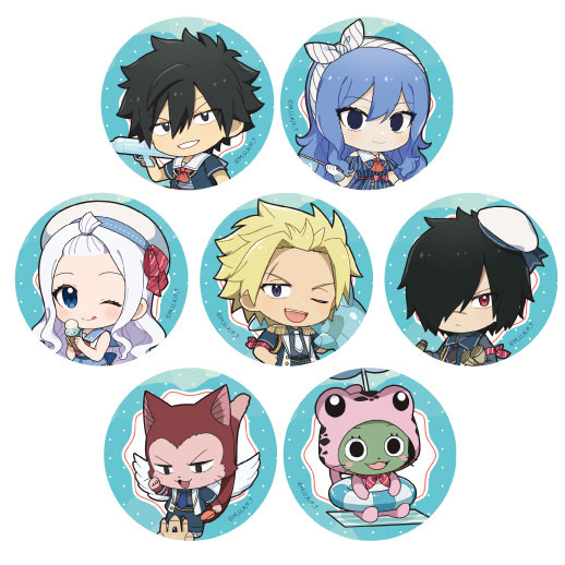FAIRY TAIL 100年クエスト トレーディング缶バッジBOX(マリンルック