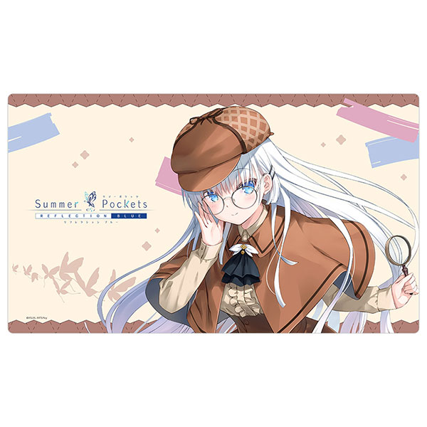サマーポケッツ 鳴瀬しろは カードスリーブ 、マットカーテン魂 サマポケ Summer Pockets REFLECTION BLUE ラバーマット(鳴瀬しろは/探偵