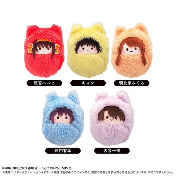涼宮ハルヒの憂鬱 くるみたぴぬい 5個入りBOX[タピオカ]《12月予約》