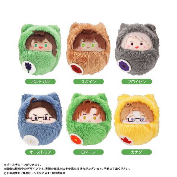 ヘタリア World☆Stars くるみたぴぬい Vol.2 6個入りBOX[タピオカ