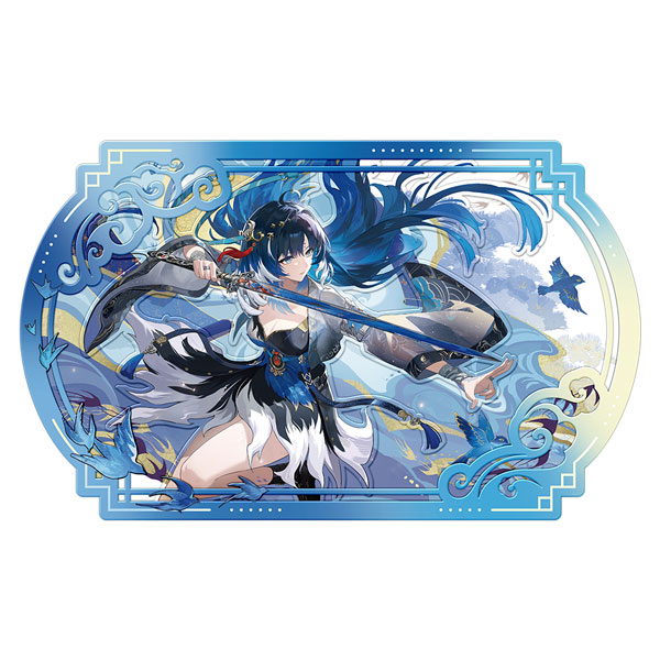 限定販売】『鳴潮』 夢州光景テーマ 立体カード 秧秧・玄レイVer.[KURO