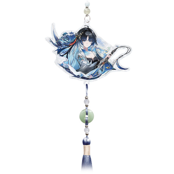 限定販売】『鳴潮』 夢州光景テーマ アクリルチャーム 秧秧・玄レイVer