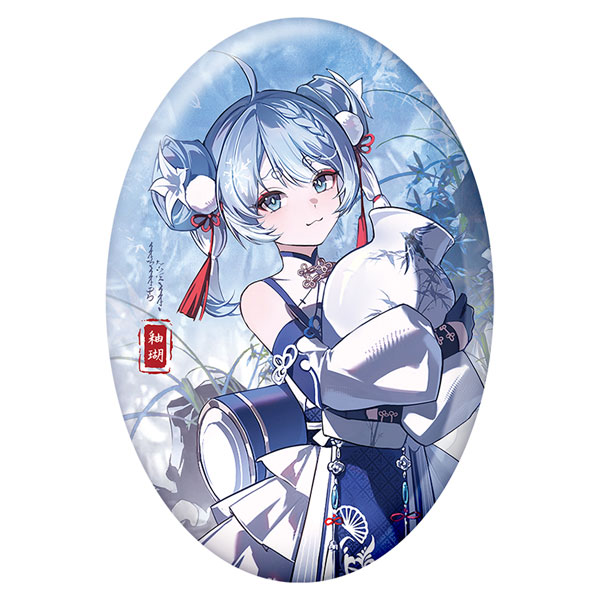 限定販売】『鳴潮』 蘭影と磁華シリーズ ブリキ缶バッジ 釉瑚Ver.[KURO
