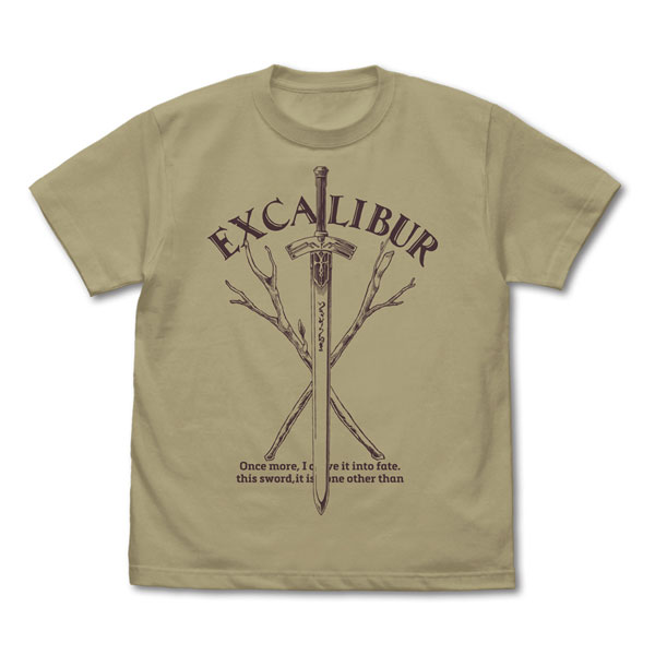Fate/strange Fake 永久に遠き勝利の剣 Tシャツ/SAND KHAKI-L[コスパ