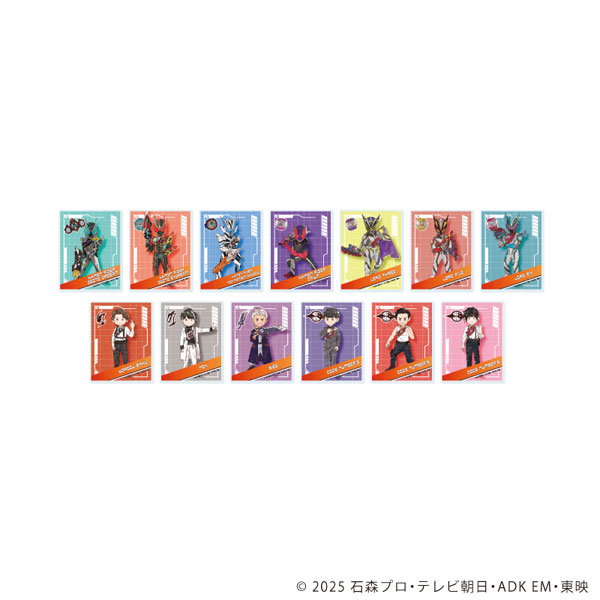 アクリルカード「仮面ライダーゼッツ」02/グラフアートイラスト 13個