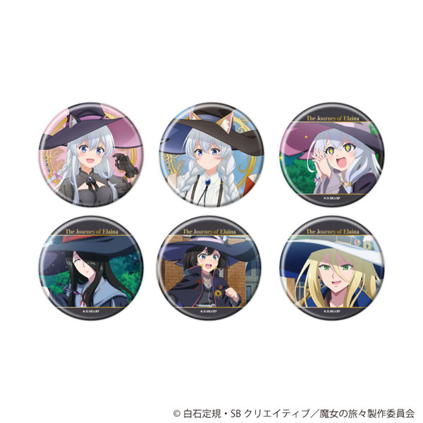 魔女の旅々　イレイナ　缶バッジ　6個セット 缶バッジ「魔女の旅々」01/公式＆描き下ろしイラスト 6個入りBOX[A3