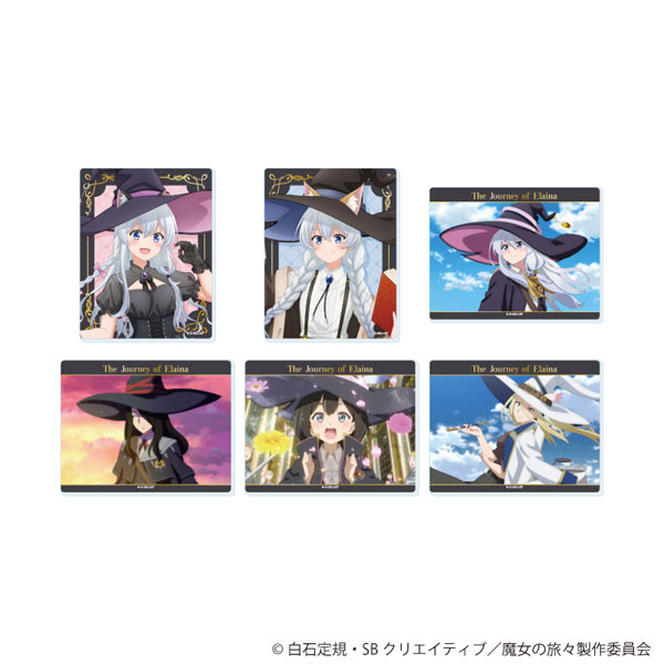 アクリルカード「魔女の旅々」01/公式＆描き下ろしイラスト 6個入りBOX