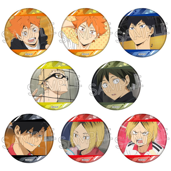 ハイキュー！！ 百面相缶バッジVol.8 8個入りBOX[ツインクル]《10月