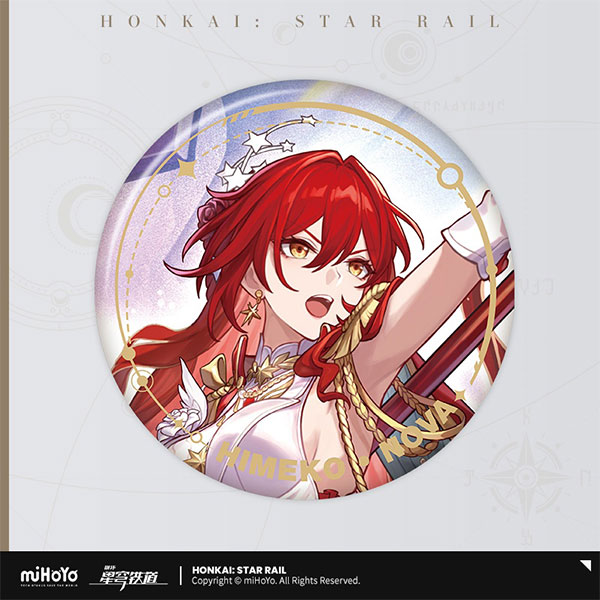 崩壊3rd 缶バッジ 姫子 楽天 くじ 崩壊3rd 缶バッジ 姫子 楽天 くじ 崩壊：スターレイル 立絵シリーズ 缶