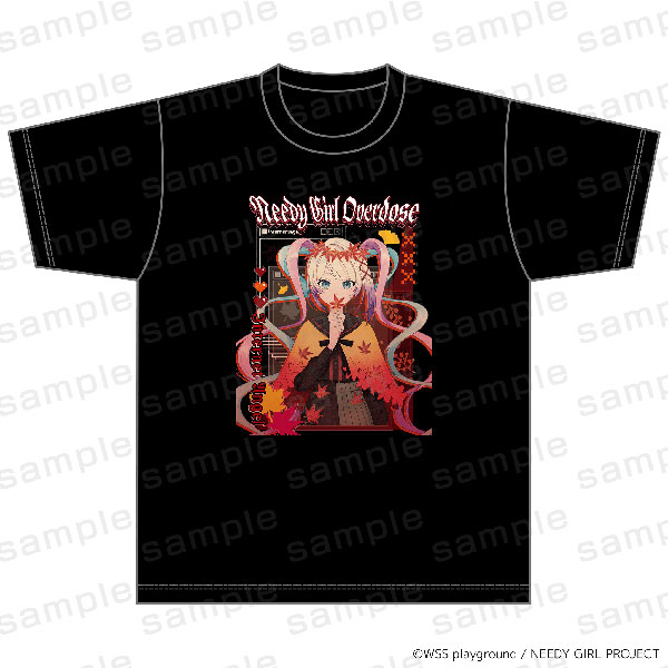 NEEDY GIRL OVERDOSE まとめ売り フィギュア Tシャツ バッグ NEEDY GIRL OVERDOSE Tシャツ 四季ver. 秋 L[Up Fields]《11月予約》