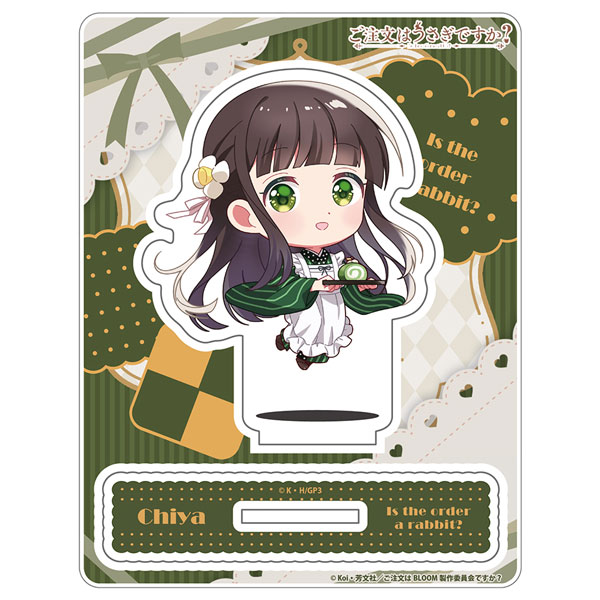 ご注文はうさぎですか？ 「千夜」じゃんこれアクリルスタンド[アクセル