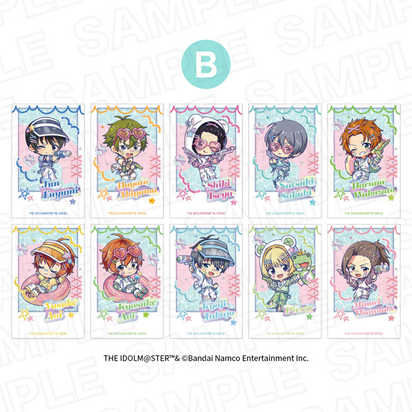 アイドルマスター SideM トレーディングインスタントフォト風