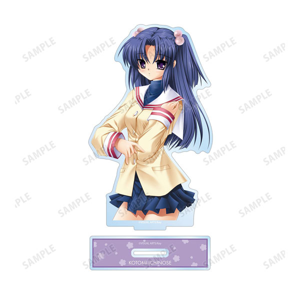 CLANNAD一ノ瀬ことみ　スタンドフィギュア CLANNAD 一ノ瀬ことみ BIGアクリルスタンド[アルマビアンカ]《11月予約》