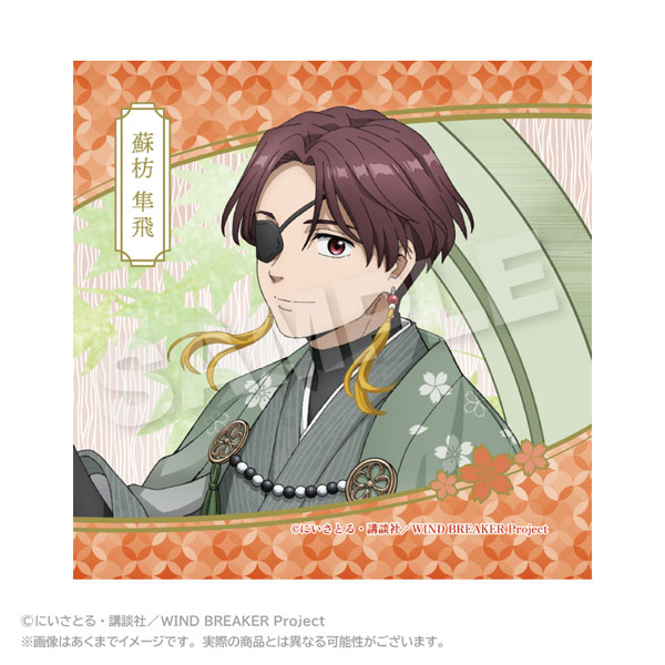 WIND BREAKER ミニタオル 丸窓ver. 蘇枋隼飛[ステラノーツ]《10月予約》