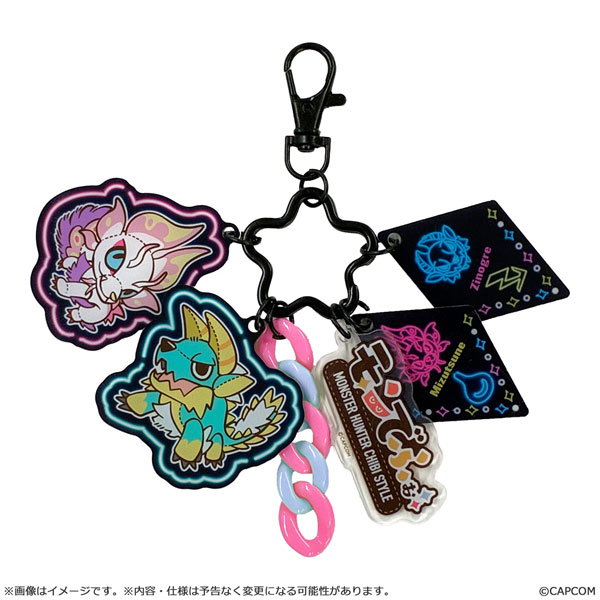 モンスターハンター モンでふぉ じゃらじゃらアクリルキーホルダー
