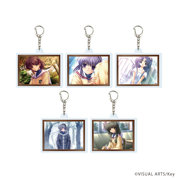 アクリルキーホルダー「CLANNAD」01/公式イラスト 5個入りBOX[A3