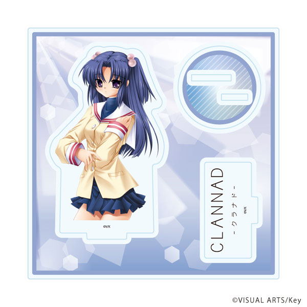 CLANNAD 一ノ瀬ことみ アクスタ クラナド アクリルスタンドプレート「CLANNAD」03/一ノ瀬ことみ(公式イラスト