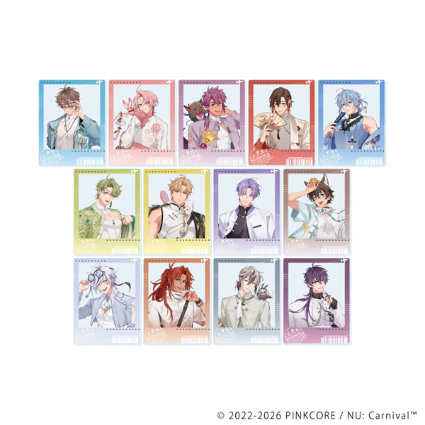 アクリルカード「NU： カーニバル」02/描き下ろしイラスト 13個入りBOX