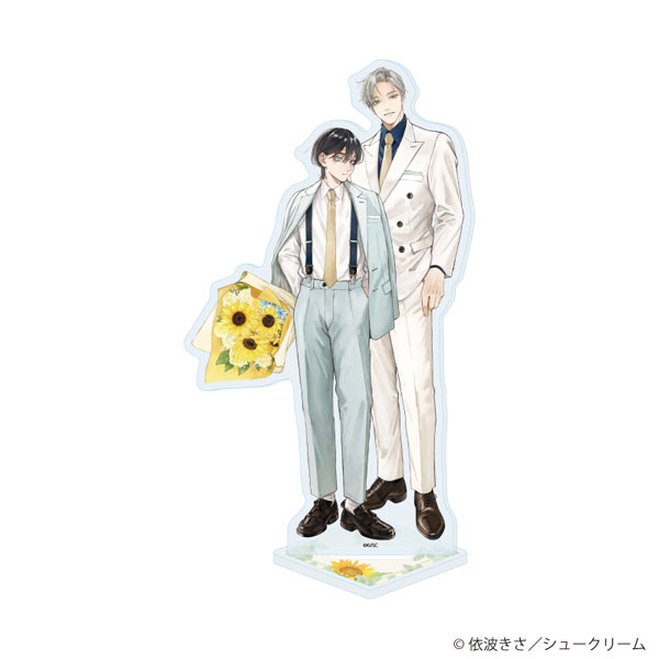 晴れ男　904545 サイドアクリル アクリルスタンド「春に凪ぐ青」01/匡士郎＆颯和(描き下ろしイラスト