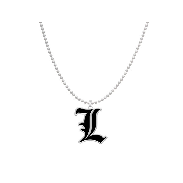 DEATH NOTE 「L」 ロゴネックレス[BOOMCOMIC]《11月仮予約》