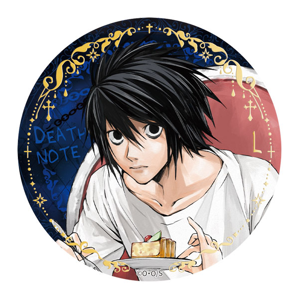 DEATH NOTE 「L」 缶バッジ[BOOMCOMIC]《11月仮予約》