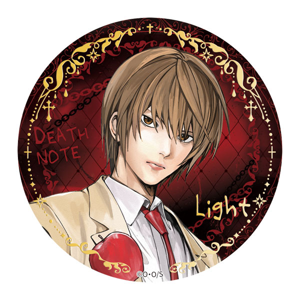 DEATH NOTE 「夜神月」 缶バッジ[BOOMCOMIC]《12月仮予約》