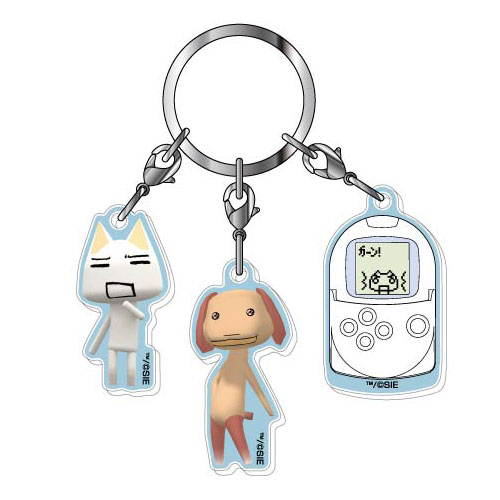 3連アクリルキーホルダー どこでもいっしょ 04 トロ＆ピエール