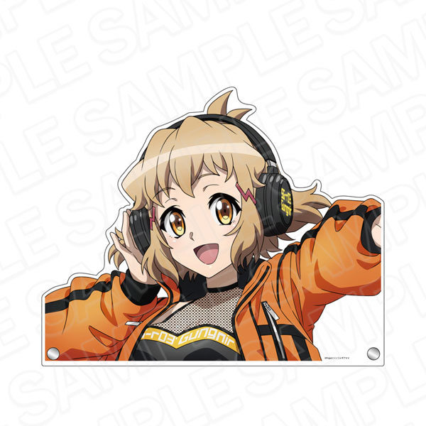 ✨シークレット✨☺️新品☺️BOT★小波津志 アクリルスタンド フォトカード3点 戦姫絶唱シンフォギアXV 特大ダイカットアクリルボード 立花響 DJ ver