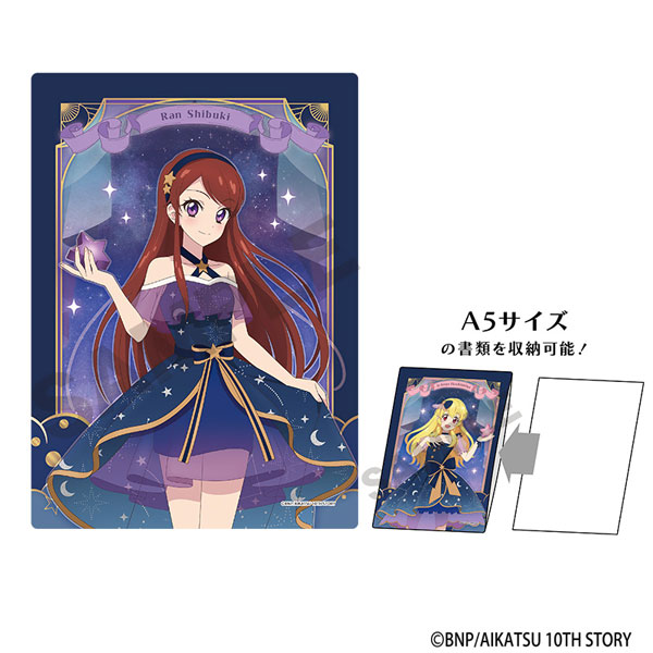 アイカツ！ キャラクターハードクリアケース 紫吹蘭 星空ドレス