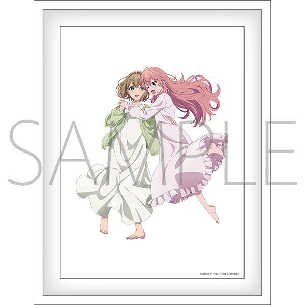 きみが死ぬまで恋をしたい A4 キャラファイングラフ 複製原画 シーナ ミミ きみが死ぬまで恋をしたい ミストグラフ シーナ＆ミミ[ムービック