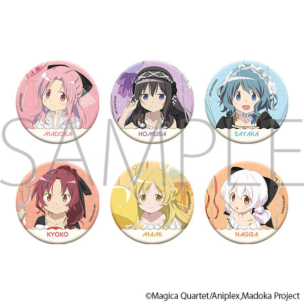 魔法少女まどか☆マギカ ホロキャラバッジコレクション 6個入りBOX