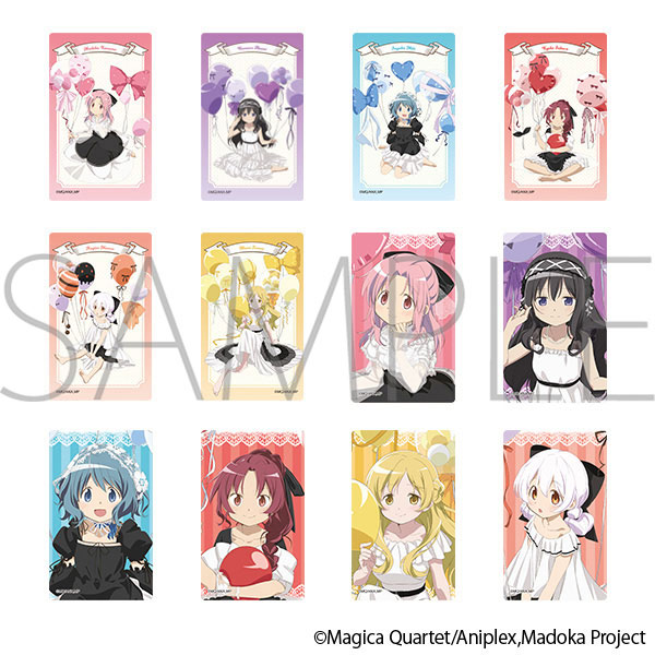 魔法少女まどか☆マギカ まどマギ 中国限定 アクリルカード クリアカード 魔法少女まどか☆マギカ メモリアルクリアカードコレクション 6パック