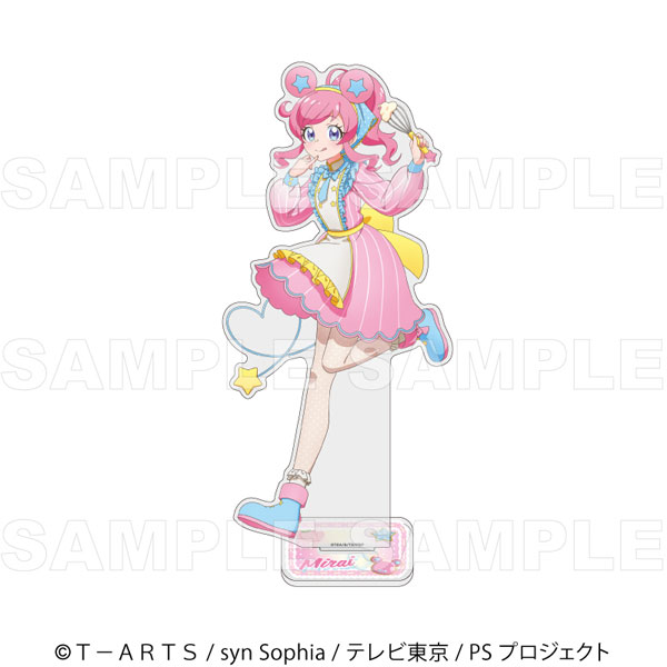 プリティーシリーズ15周年』 マスコット風コーデ 特大アクリルスタンド