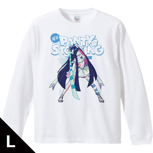 【新品同様】Andrea&Coシャツドッキングストライプベルト付きロンパース New PANTY ＆ STOCKING with GARTERBELT リブ付ロングスリーブTシャツ