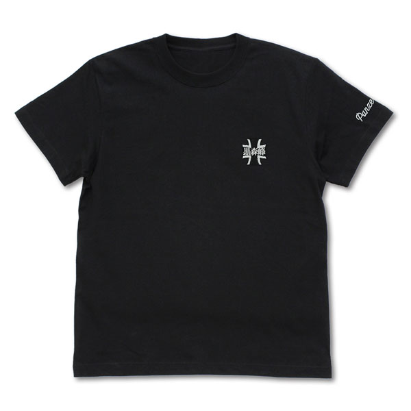 極美品 BRIEFING Tシャツ ワンポイント ロゴ XL ブラック ガールズ＆パンツァー 最終章 黒森峰女学園 ワンポイント刺繍Tシャツ