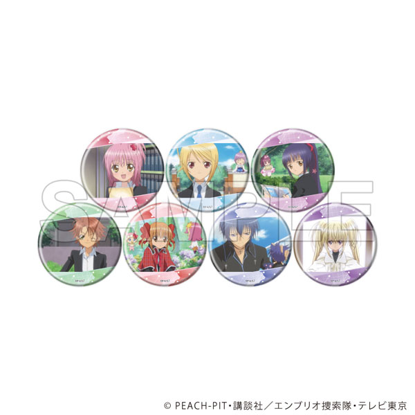 缶バッジ「TVアニメ『しゅごキャラ！』」08/場面写イラスト 7個入りBOX