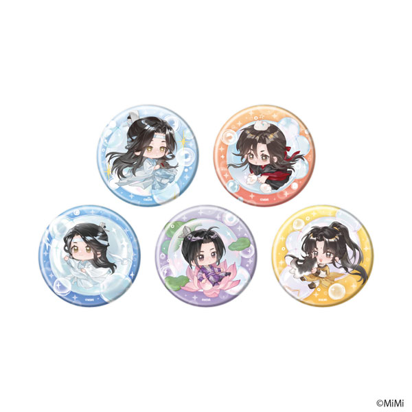 缶バッジ「大河幻想ラジオドラマ「魔道祖師」」07/シャボン玉ver. 描き