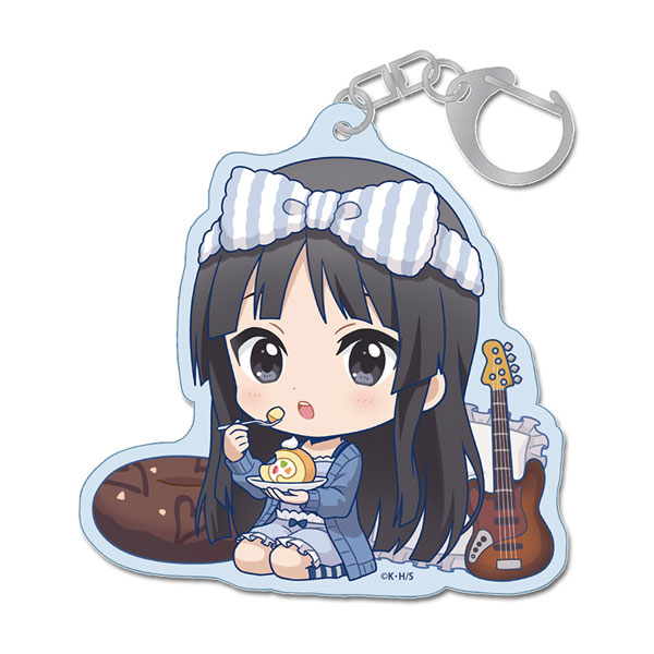 けいおん！ ぷちちょこアクリルキーホルダー 秋山澪 パジャマver