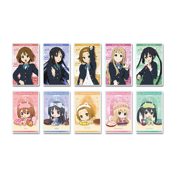 けいおん！ トレーディングアクリルカード 10個入りBOX[シーズナル