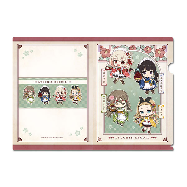 TVアニメ「リコリス・リコイル」 ぷちちょこクリアファイル 和メイド