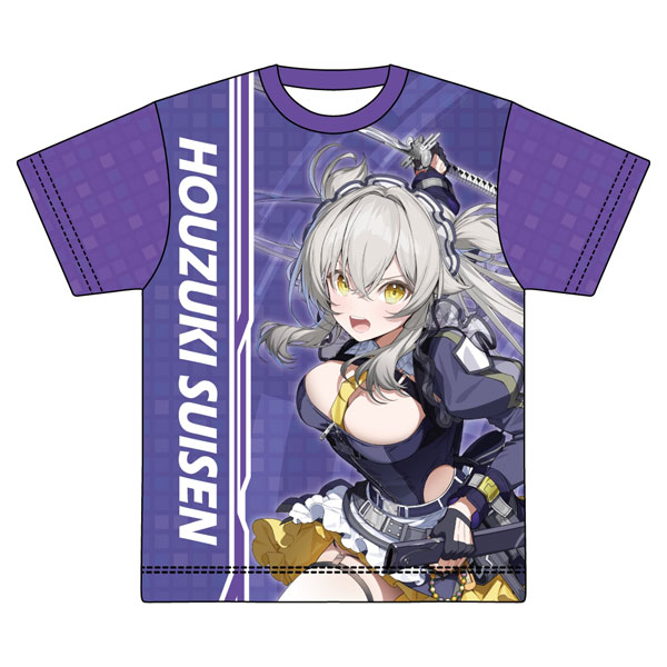 ディメンション凸ラバース！！ フルグラフィックTシャツ 崩月水仙[みど