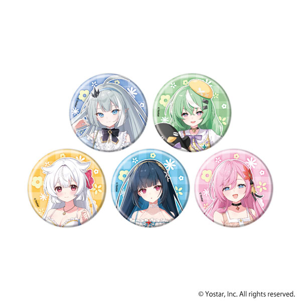 缶バッジ「ステラソラ」01/夏私服ver. 描き下ろしイラスト 5個入りBOX 缶バッジ「ステラソラ」01/夏私服ver. 描き下ろしイラスト 5個入りBOX