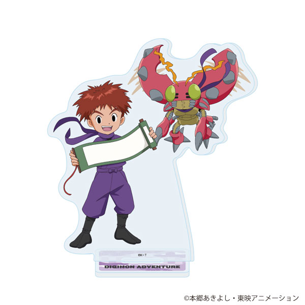 アクリルスタンド「デジモンアドベンチャー」28/泉光子郎＆テントモン