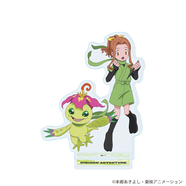 アクリルスタンド「デジモンアドベンチャー」29/太刀川ミミ＆パルモン