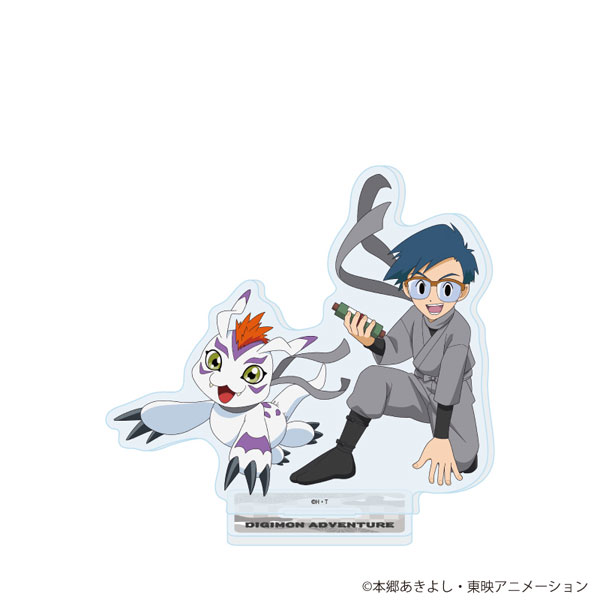 アクリルスタンド「デジモンアドベンチャー」30/城戸丈＆ゴマモン 忍者