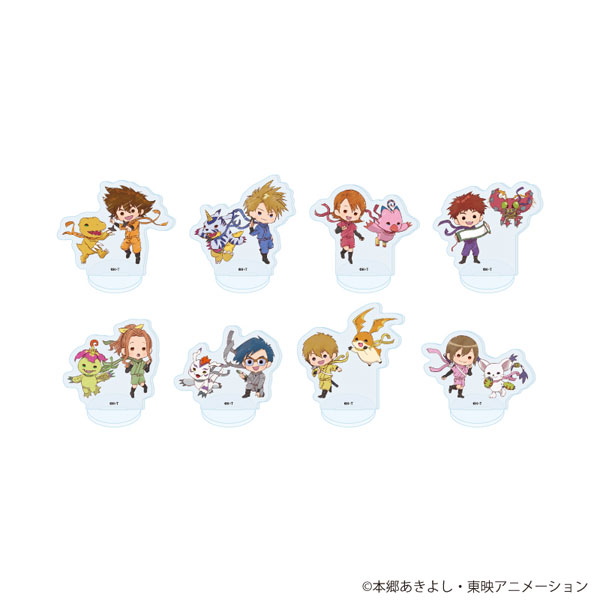 アクリルぷちスタンド「デジモンアドベンチャー」06/忍者ver. グラフ
