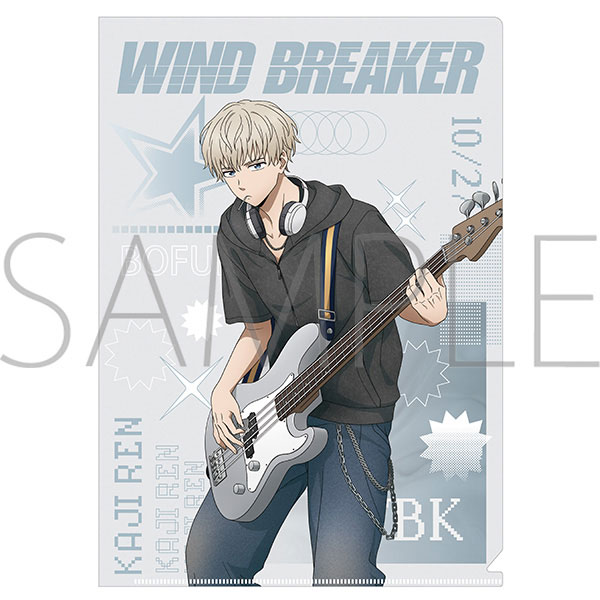 WIND BREAKER 梶蓮 痛バッグ A4サイズ WIND BREAKER クリアファイル 梶蓮[ムービック]《11月予約》